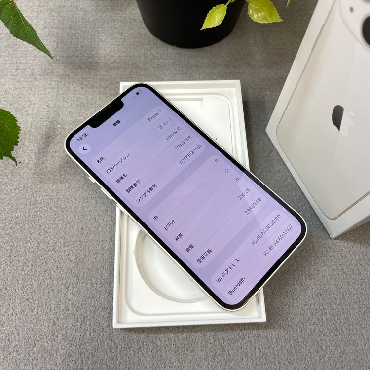 iPhone 13 256GB �������饤�� ����SIM�ե꡼ ����̵��