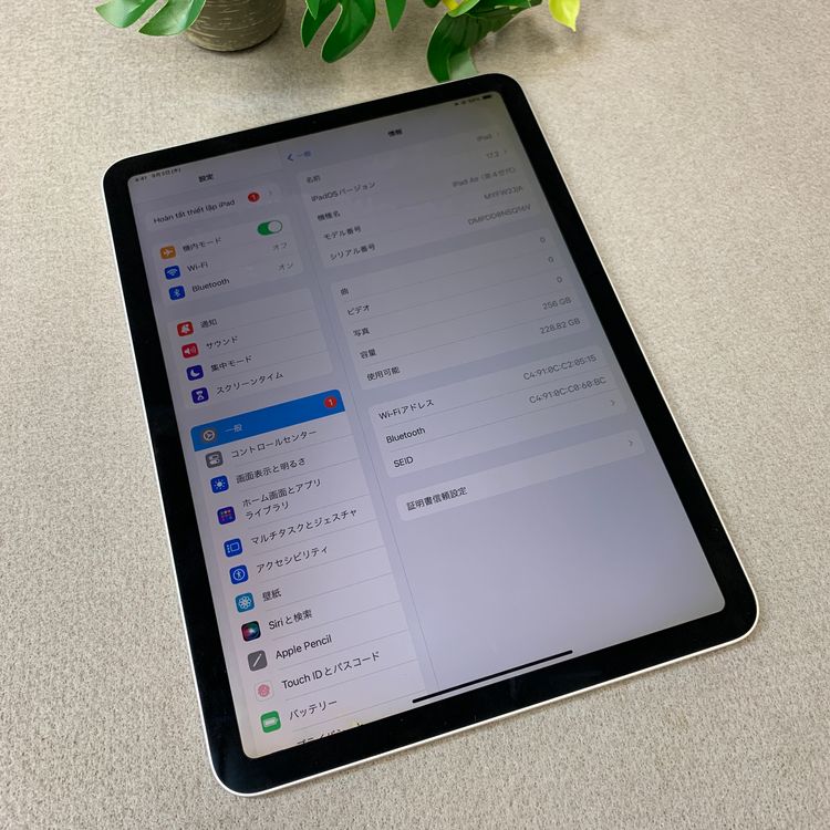 �Хåƥ꡼ 88�� iPad Air(��4����) 256GB ����С� Wi-Fi��ǥ�