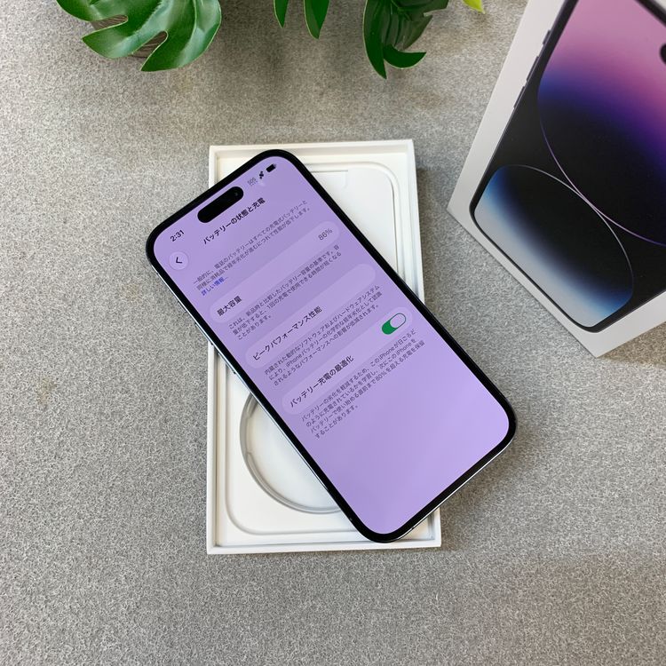 �Хåƥ꡼86% iPhone 14Pro 256GB �ǥ����ץѡ��ץ� ������SIM�ե꡼����̵��