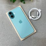 バッテリー100% iPhone 16 128GB ティール 国内版 SIMフリー送料無料