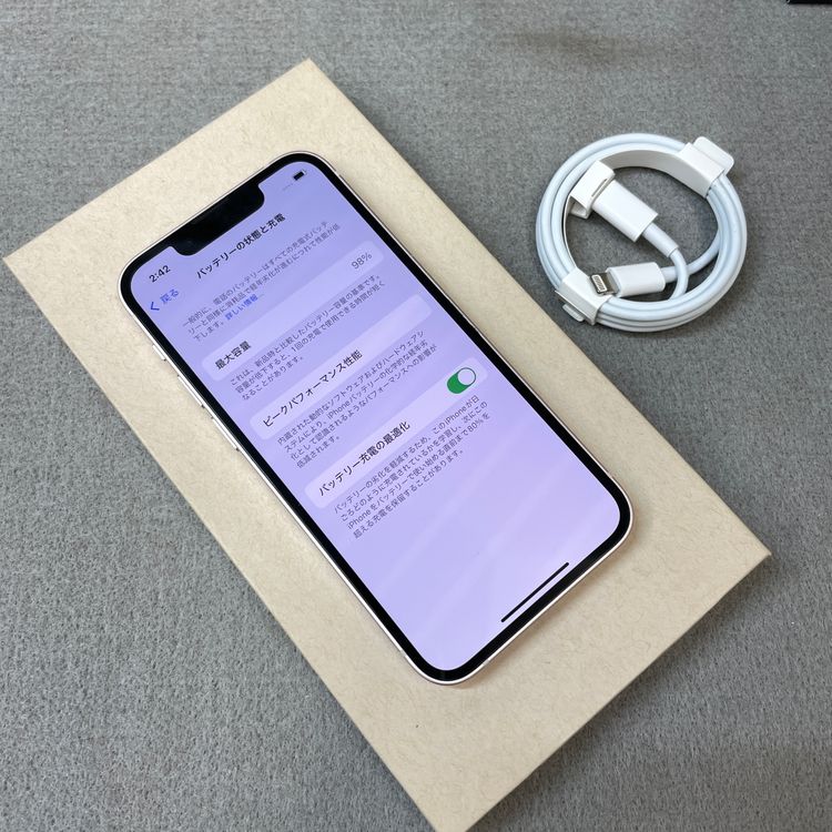 �Хåƥ꡼ 98% iPhone 13MiNi 128GB �ԥ� ������ SIM�ե꡼����̵��