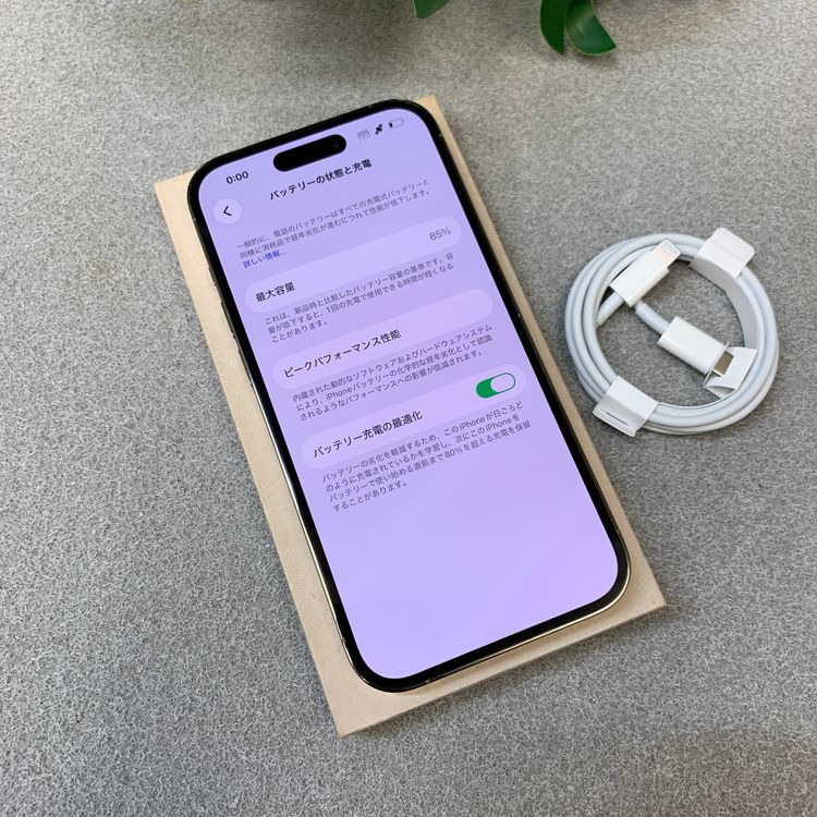 �Хåƥ꡼85% iPhone 14Pro 256Gb ������� ������ SIM�ե꡼