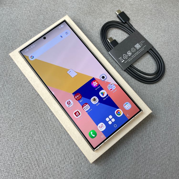 ����Ʊ�� Galaxy S24Ultra 256GB ���졼 �ɥ����� SIM�ե꡼ ����̵��