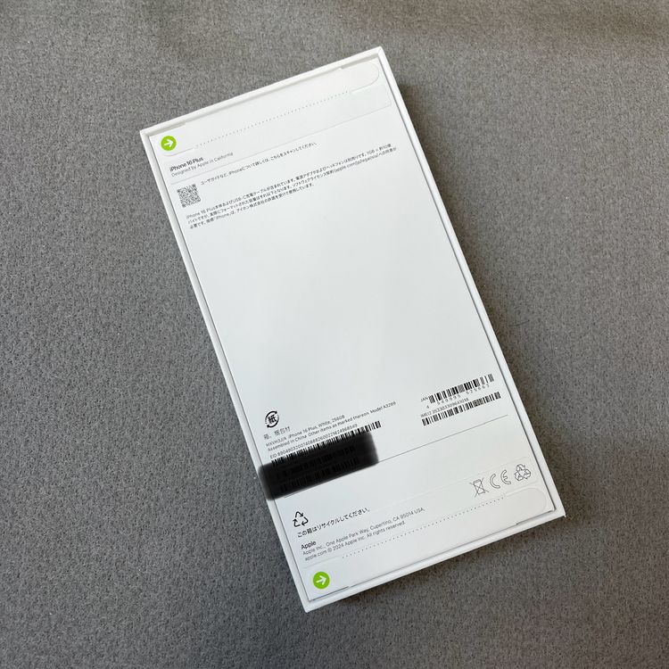 ���ʡ�̤���� iPhone16Plus �ۥ磻�� 256GB Apple�� SIM�ե꡼����̵��