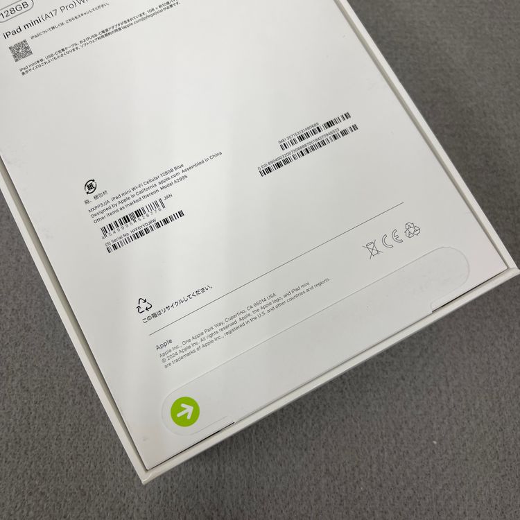 ʡ̤ iPad Mini(A17 Pro) 128GB Wi-Fi + Cellular