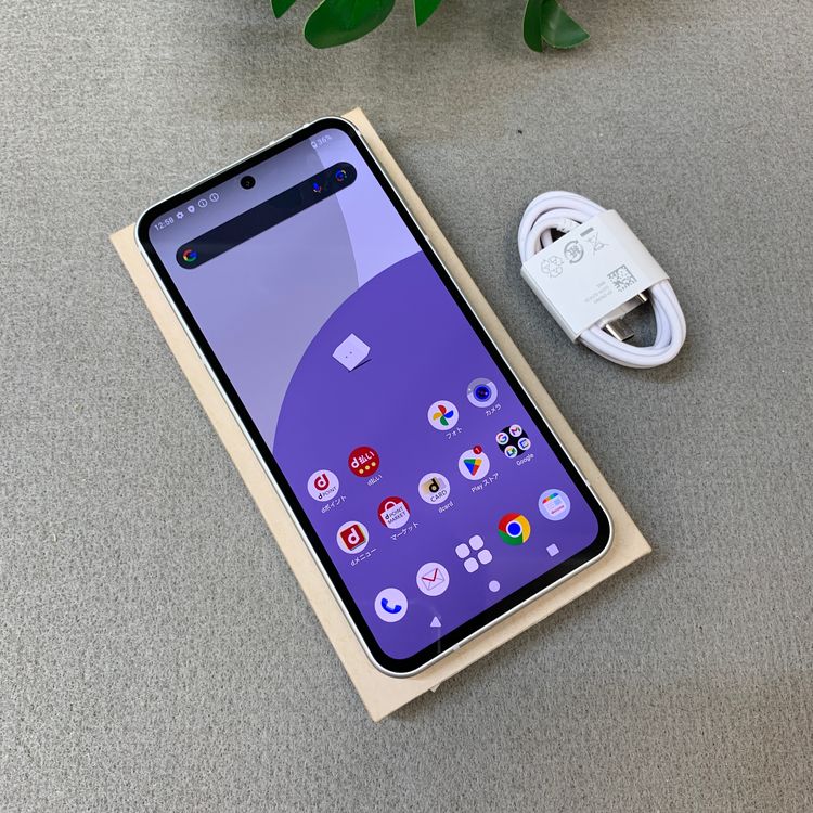 ����Ʊ�� AQUOS Sense9 SH-53E 128GB �ۥ磻�� �ɥ����� SIM�ե꡼