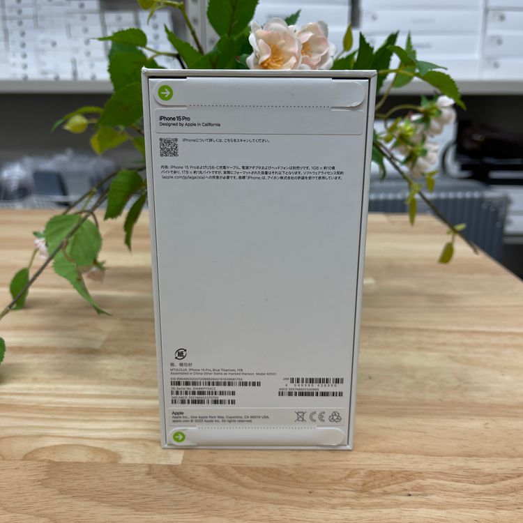ʡ̤ iPhone 15Pro 1TB ֥롼  SIMե꡼ ̵