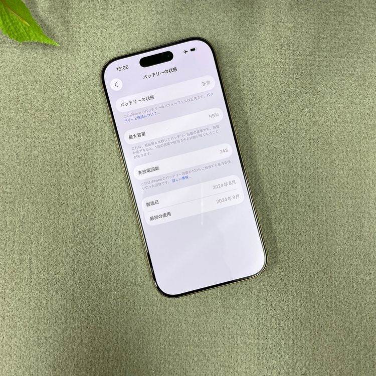 iPhone16Pro 256GB �ǥ����� ������ SIM�ե꡼ ����̵��