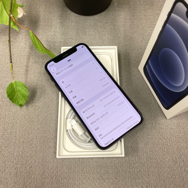 iPhone 12 mini 128GB  �֥�å� SIM�ե꡼ ����̵��