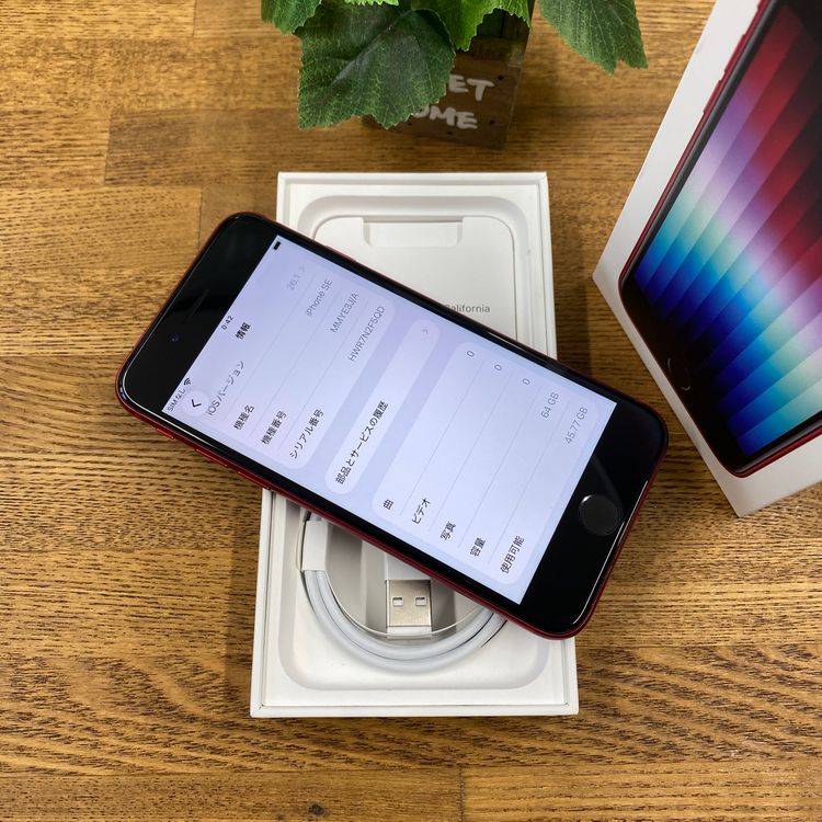 iPhone SE3 64GB ��å� ������ SIM�ե꡼ ����̵��
