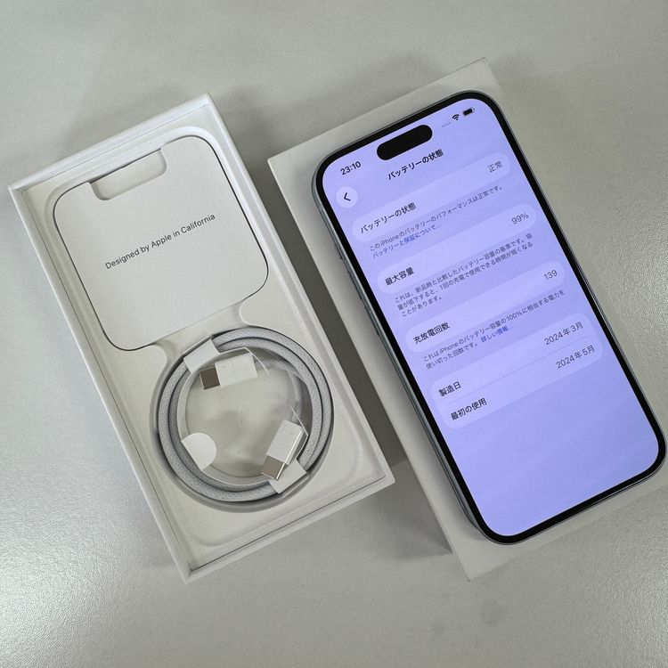 ����Ʊ�� iPhone15 128GB �֥롼 ������SIM�ե꡼ ����̵��