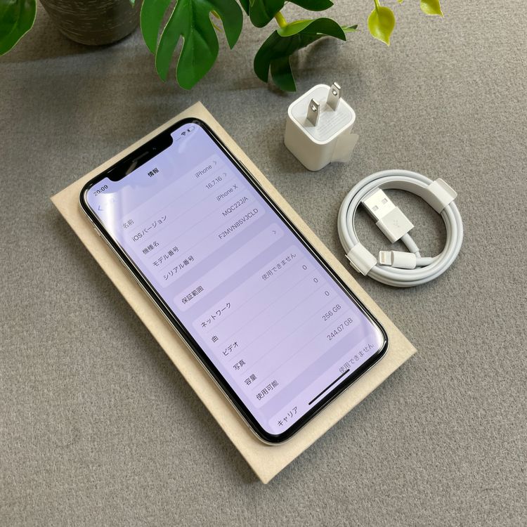�Хåƥ꡼ 100% iPhone X 256Gb ����С� ������ SIM�ե꡼