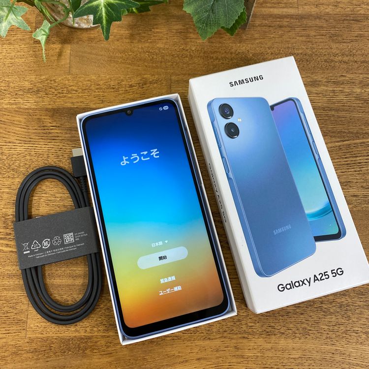 ���ʡ�̤����Galaxy A25 5G 64GB �֥롼 ������ SIM�ե꡼ ����̵��