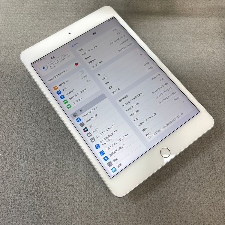 iPad Mini �裵���� 64GB ����С� WiFi + Cellular ����̵��