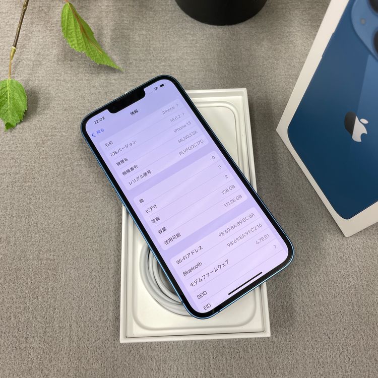 iPhone13 128GB �֥롼 ����SIM�ե꡼ ����̵��