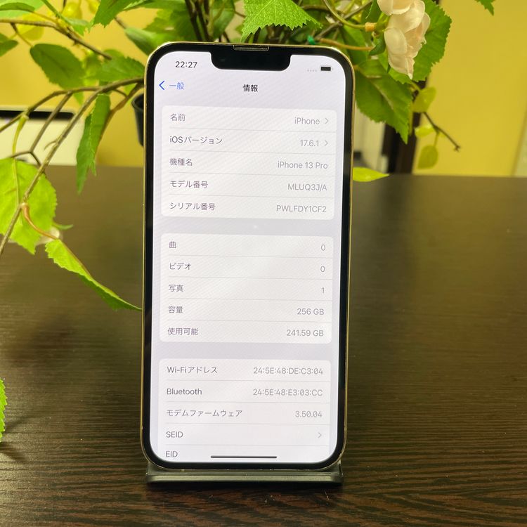 iPhone 13Pro 256GB  SIMե꡼ ̵