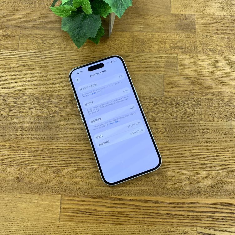 �Хåƥ꡼ 88�� iPhone 16 256GB �ۥ磻�ȹ����� SIM�ե꡼ ����̵��