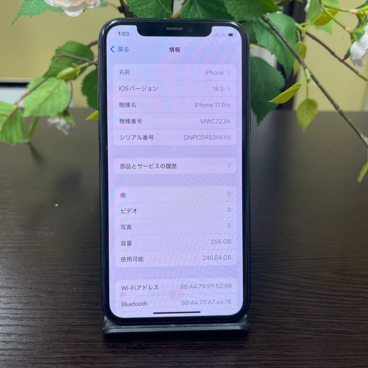 iPhone11Pro  ֥å  256Gb SIMե꡼ ̵