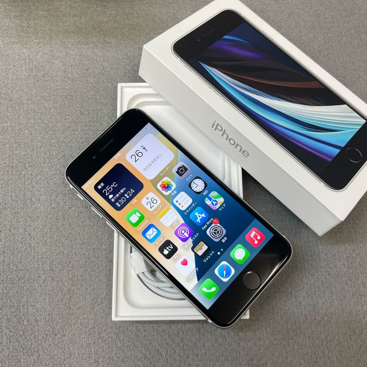 iPhone SE2 64Gb �ۥ磻�� ������SIM�ե꡼ ����̵��