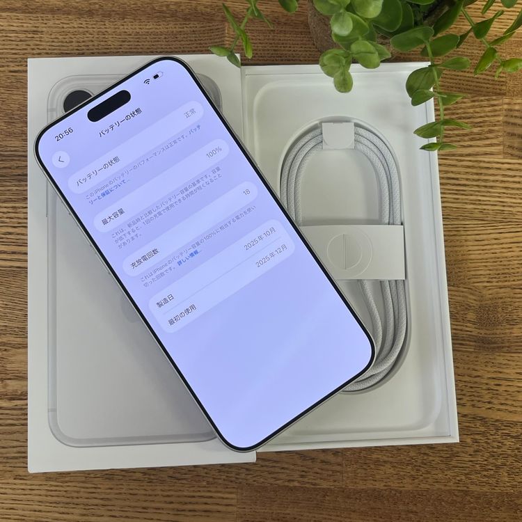 �Хåƥ꡼ 100% iPhone17 ProMax 256GB ����С� ������SIM�ե꡼