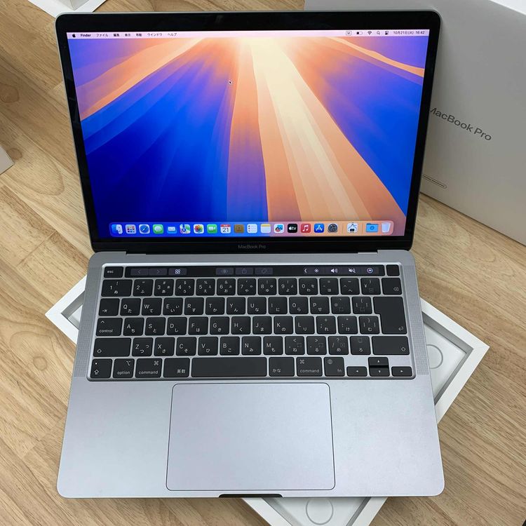 新品同様 MacBook Pro 13インチ M2チップ スペースグレー 送料無料 H6KH5