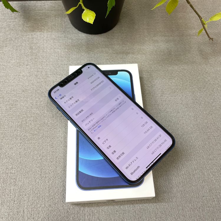 iPhone 12 128GB �֥롼  ����SIM�ե꡼ ����̵��