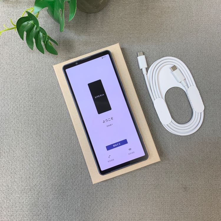 Xperia 5 V SO-53D 128GB �֥롼 ����SIM�ե꡼ ����̵��