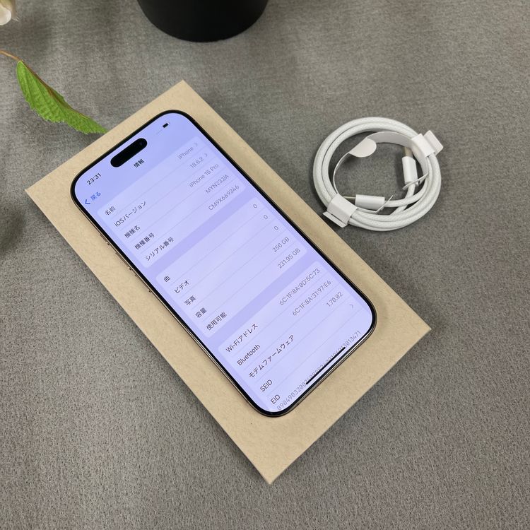 �Хåƥ꡼ 97% iPhone16Pro 256GB �ǥ����� ������ SIM�ե꡼����̵��
