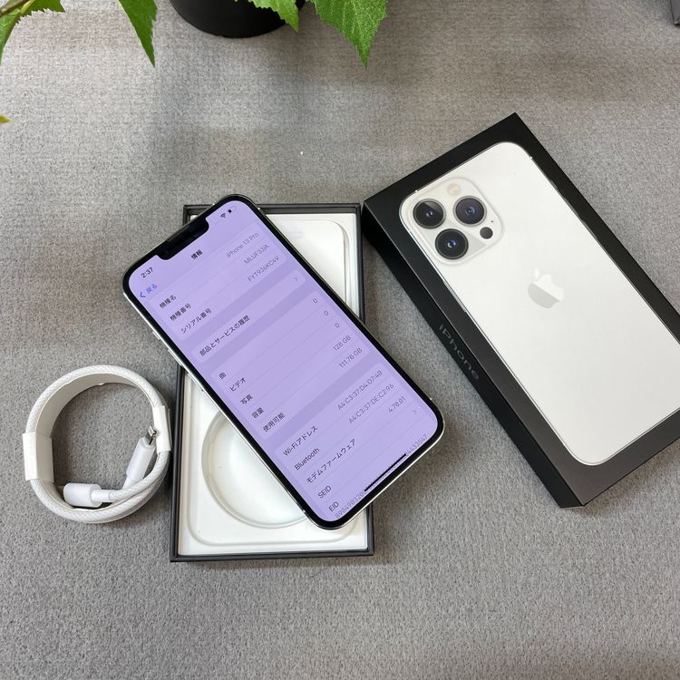 iPhone 13Pro 128GB �ۥ磻�ȹ���SIM�ե꡼ ����̵��