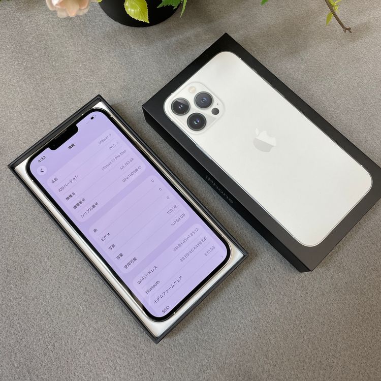 �Хåƥ꡼ 100% iPhone 13ProMax 128GB ����С� Apple��SIM�ե꡼
