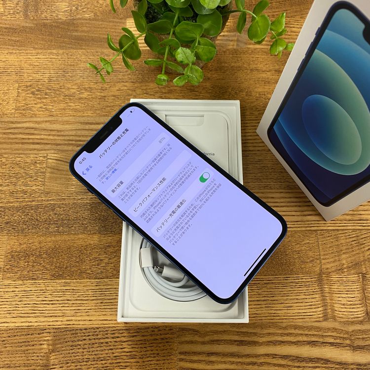 iPhone12 �֥롼 128GB ������SIM�ե꡼ ����̵��