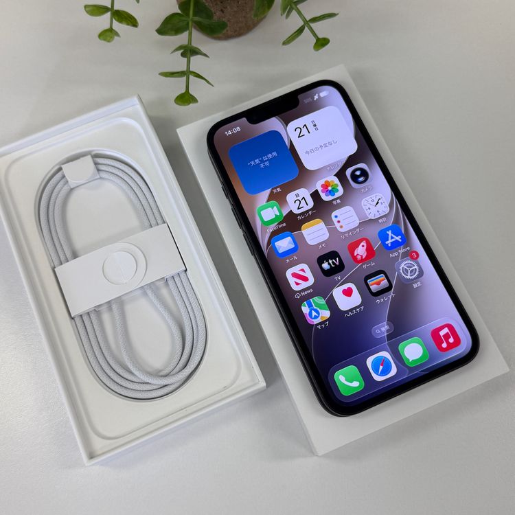 �Хåƥ꡼ 100% iPhone17e 256GB �֥�å� Apple��SIM�ե꡼