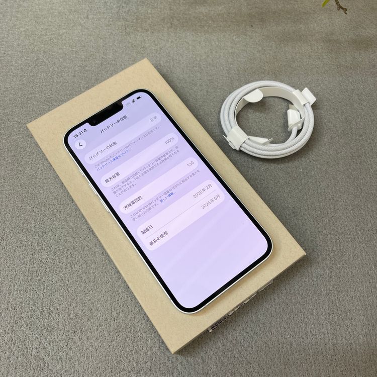 �Хåƥ꡼100% iPhone 16e 128GB �ۥ磻�� Apple�� SIM�ե꡼����̵��