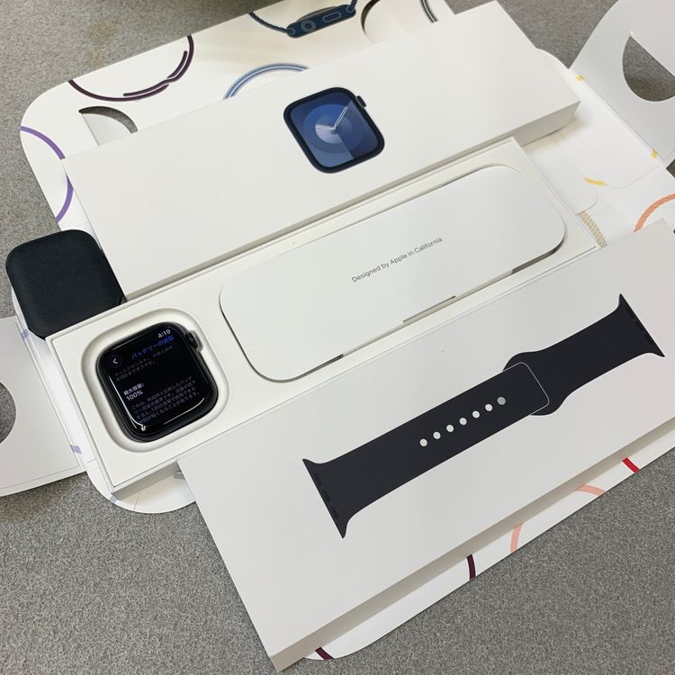����Ʊ�� Apple Watch Series 9 45mm GPS + Cellular��ǥ�