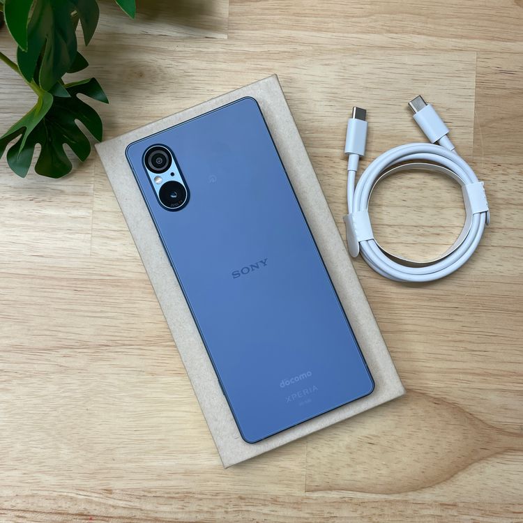 ����Ʊ�� Xperia 5 V SO-53D 128GB �֥롼 ����SIM�ե꡼ ����̵��