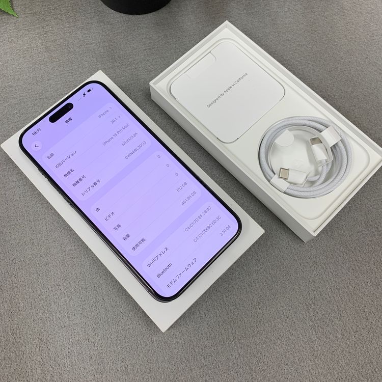 ����Ʊ�� iPhone 15ProMax 512GB �֥�å� ������ SIM�ե꡼ ����̵��