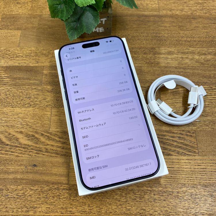 �Хåƥ꡼ 100�� iPhone 17 ProMax 256GB �֥롼 SIM�ե꡼����̵��