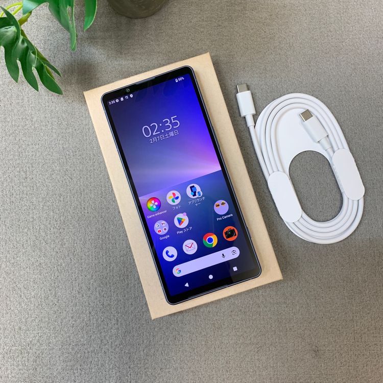 ����Ʊ�� Xperia 5 V SO-53D 128GB �֥롼 ����SIM�ե꡼ ����̵��