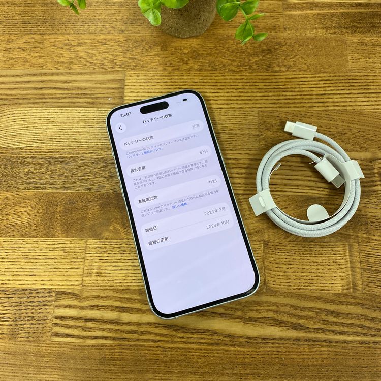 iPhone 15 128GB �֥롼 ������ SIM�ե꡼����̵��