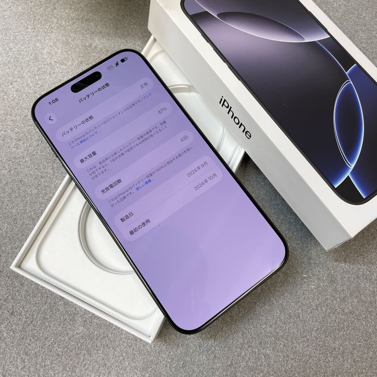 iPhone 16Pro Max 256GB �֥�å� ������ SIM�ե꡼����̵��