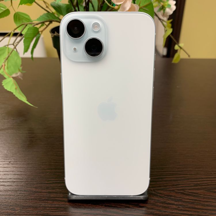 ジャンク品 iPhone 15 128GB ブルー 国内SIMフリー 送料無料