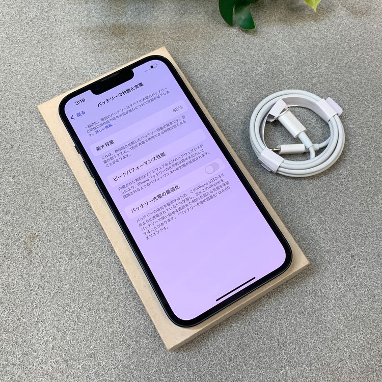 �Хåƥ꡼85% iPhone 13 128GB �ߥåɥʥ��� ������SIM�ե꡼����̵��