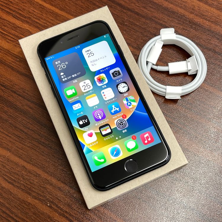 �Хåƥ꡼ 98% iPhone SE3 64GB �ߥåɥʥ��� ������ SIM�ե꡼ ����̵��