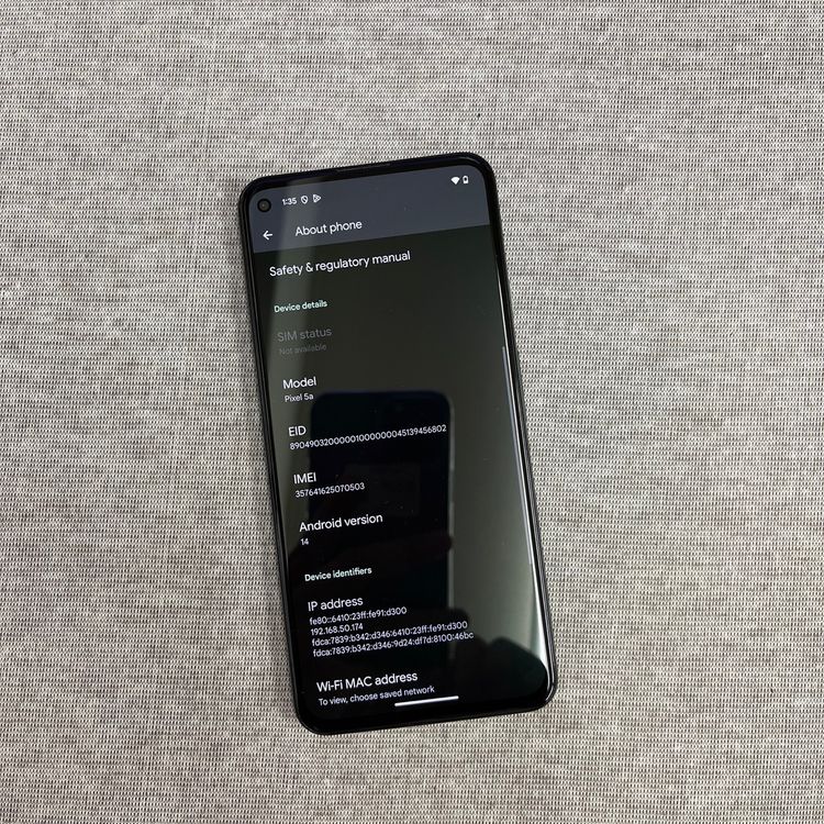 Google Pixel 5a ֥롼 SoftBank SIMե꡼