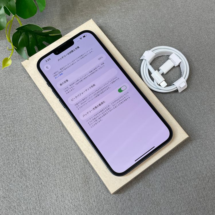 �Хåƥ꡼99�� iPhone 14Plus 128GB �ߥåɥʥ��� ������ SIM�ե꡼����̵��