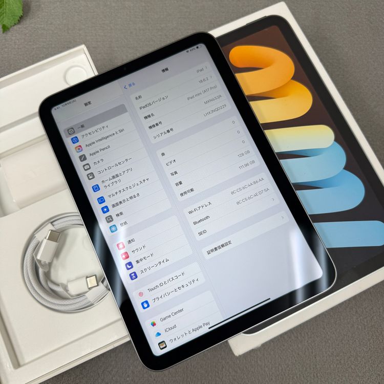 Ʊ iPad Mini A17Pro 128GB ֥å WiFi ǥ ̵