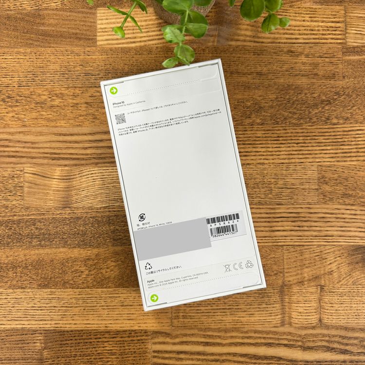���ʡ�̤���� iPhone 16 128GB �ۥ磻�� ������ SIM�ե꡼ ����̵��