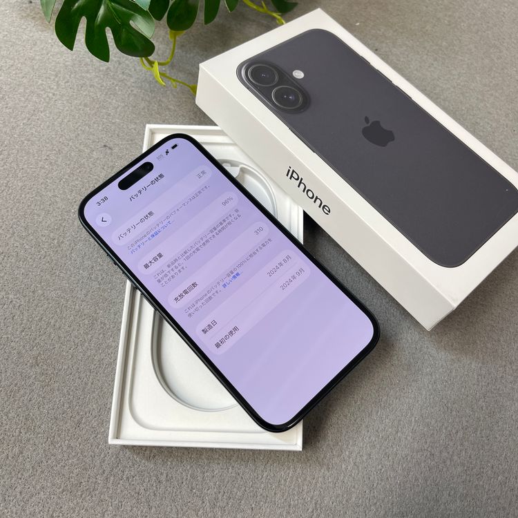 �Хåƥ꡼96% iPhone 16 128GB �֥�å� ������ SIM�ե꡼ ����̵��