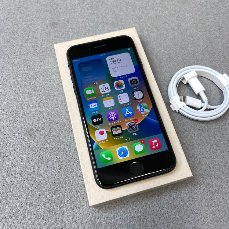 �Хåƥ꡼ 93% iPhone SE3 64GB �ߥåɥʥ��� ������ SIM�ե꡼ ����̵��