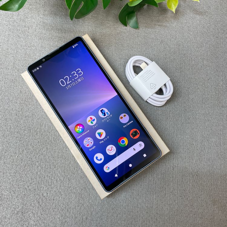 Xperia 5 V SO-53D 128GB �֥롼 �ɥ����� SIM�ե꡼ ����̵��